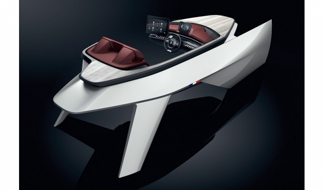 Imagen Peugeot y Bénéteau presentan el Sea Drive Concept.