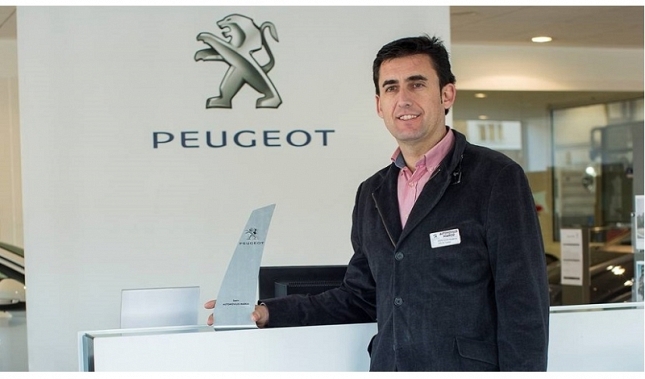 Imagen José Luis Marco, mejor Jefe de Ventas en 2014 de la Red Peugeot en España