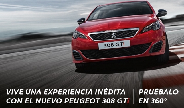 Imagen Peugeot 308 GTi Drive Experience 360º
